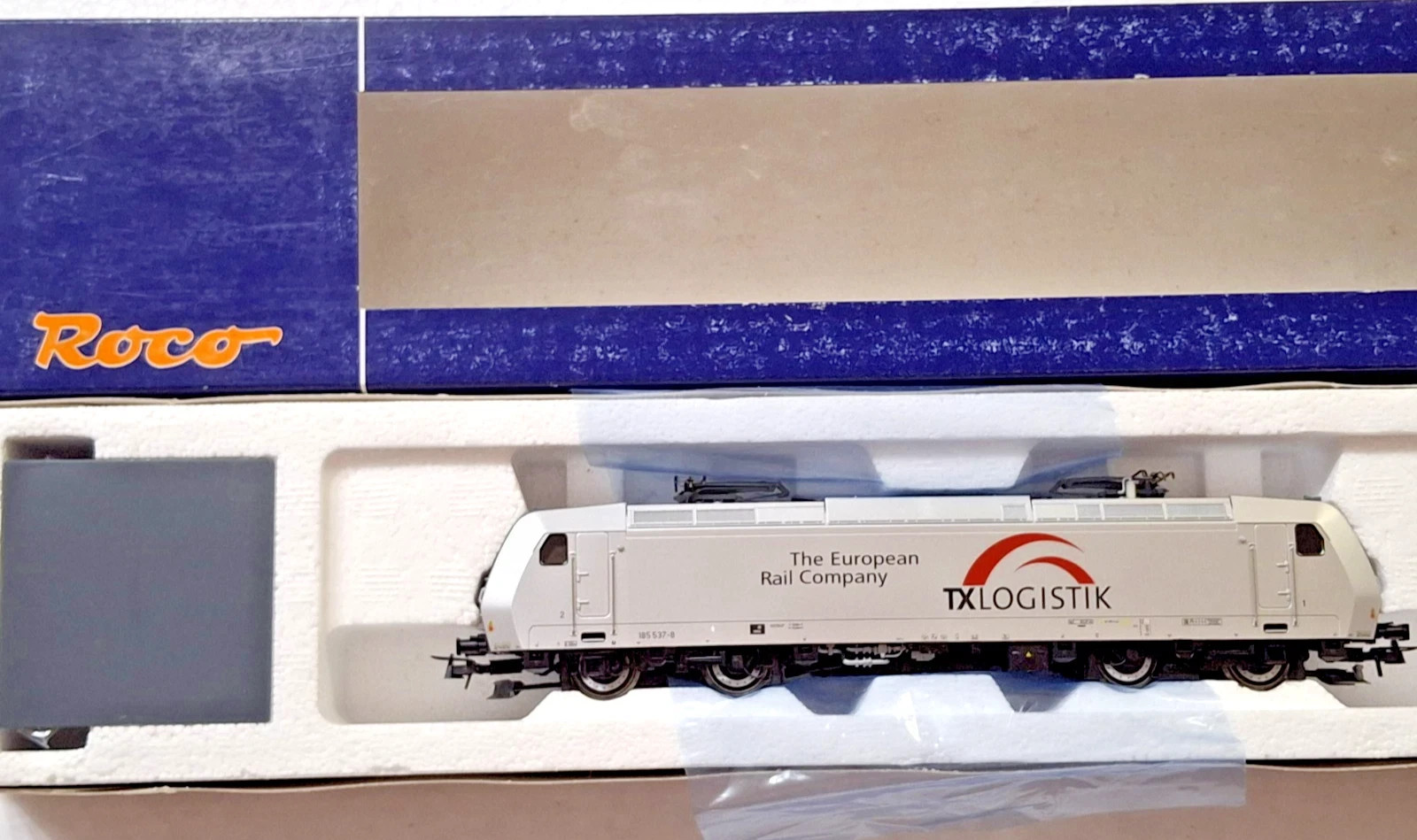 ROCO 63808 BR 185 537-8 TX LOGISTICS SCALA H0 1/87