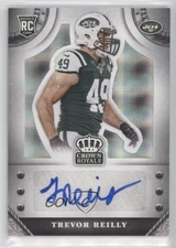 2014 Crown Royale Rookie Signatures Silver Plaid /35 Trevor Reilly #S-TV Auto RC