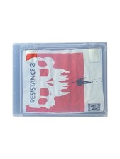 Sony Resistance 3 Video Game for PlayStation 3 Red and White