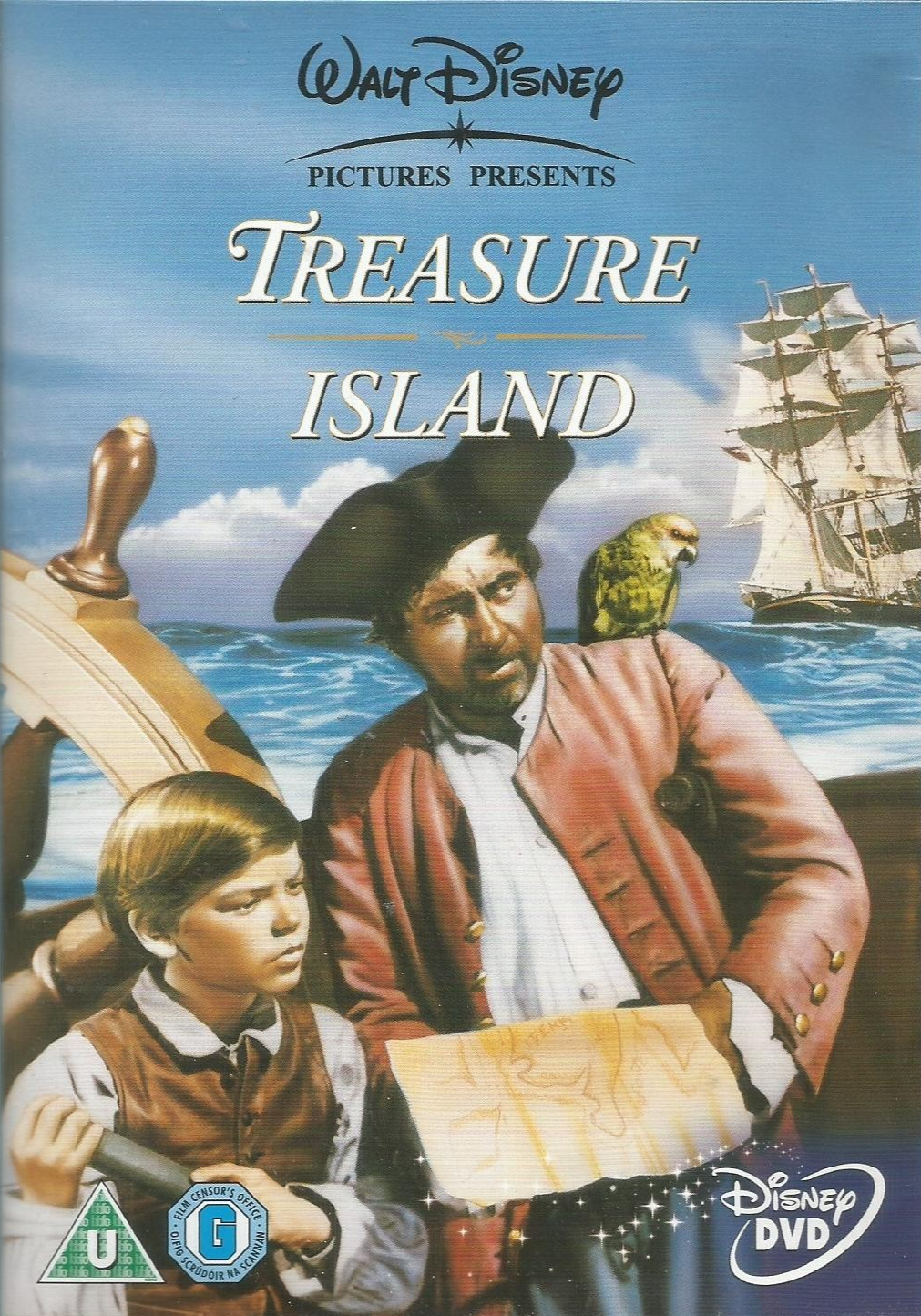 Treasure Island DVD Disney Robert Newton
