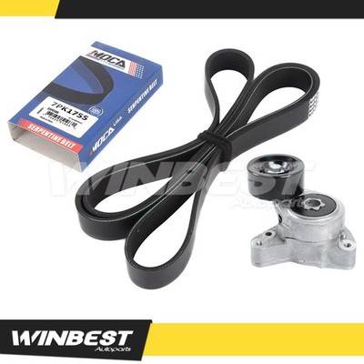 Serpentine Belt Component Kit for 07-09 Honda CR-V 04-06 Acura TSX 2.4L