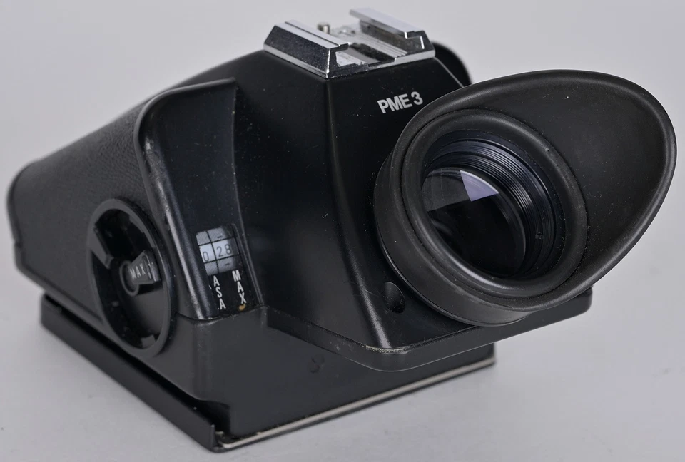 EX+++ Hasselblad PME 3 (PME3) 45 Degrees Prism Metered Finder Working Fine! - Image 2 of 4