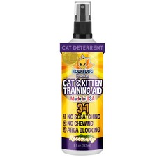 3-in-1 Cat Kitten Training Aid Deterrent Spray 8 Fl Oz Indoor Outdoor Use