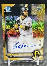 2022 Bowman Chrome - Prospect Autographs Jack Herman #CPA-JH Gold Shimmer /50