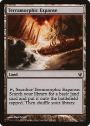 Terramorphic Expanse #134 Archenemy MTG Common