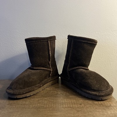 Bearpaw Toddler Sz 5 Brown Suede Boots