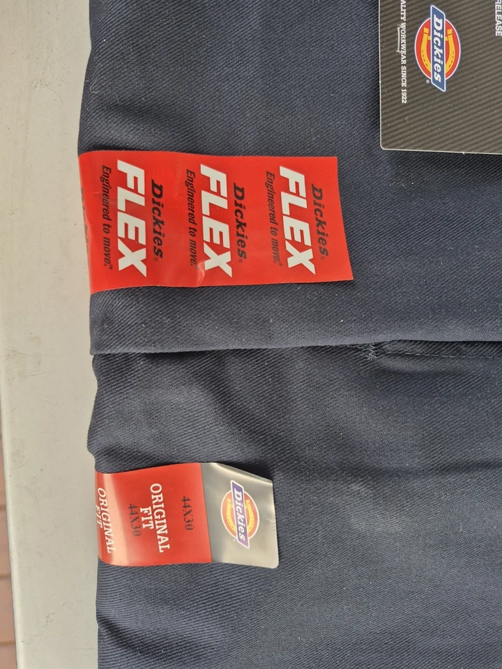 Dickies NWT 874 Flex Original Fit Work Pants Blue Size 44 X 30 - Image 4 of 4