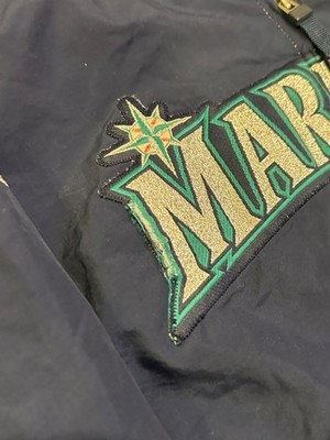 Vintage Y2k Majestic Seattle Mariners Full Zip Jacket Kids Size Vintage Y2k Majestic Seattle Mariners Full Zip Jacket Kids Size