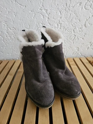 Damen Stiefeletten Lammfell Gefüttert Gr.39 - Bild 1 von 4