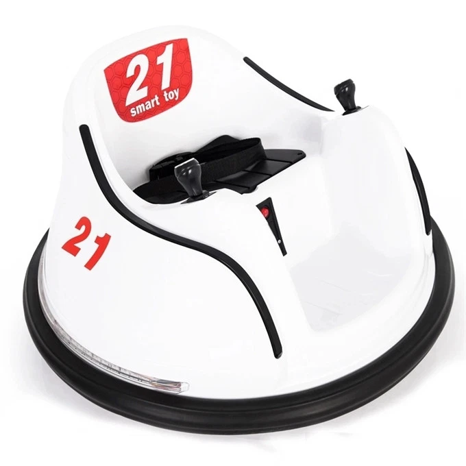 Kids Ride On Bumper Car 6V Electric Ride on Waltzer Cars with Remote Control - Image 4 of 4