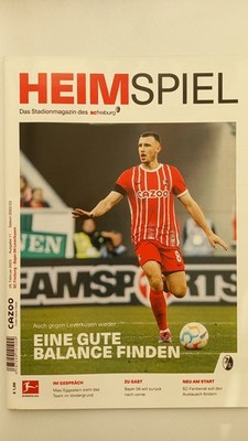 Stadionheft 22/23 SC Freiburg vs Bayer Leverkusen Stadionmagazin Stadionzeitung