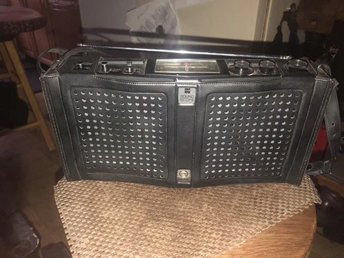 National Panasonic RF-787 AM/FM Stereo Boombox Vintage Japan Working Sound Scope