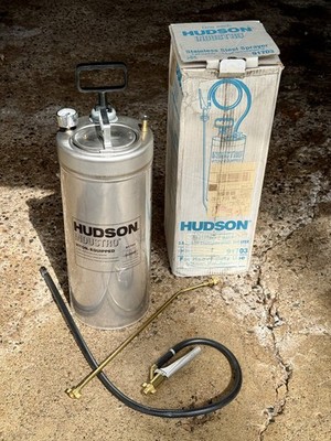 Hudson 3gal Stainless Steel Sprayer with Viton Industro 91703 Heavy Duty