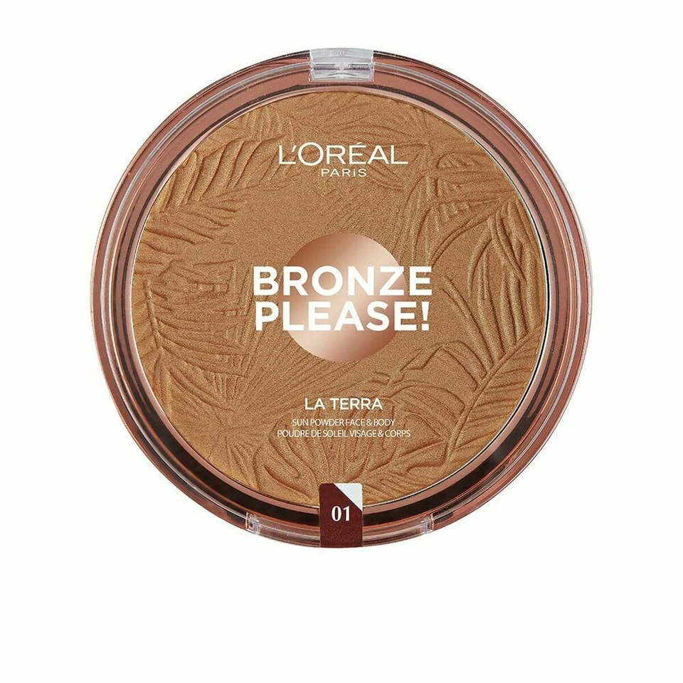 Kompaktpuder L'Oreal Make Up Bronze Nº 01-Light Caramel 18 g - Bild 2 von 3