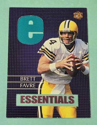 1997 Score Board Talk N' Sports BRETT FAVRE Essentials Acetate Green Bay Packers