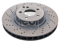 2X Febi Bilstein Bremsscheibe 37725 FüR Mercedes Klasse SL S211 W211 R230 Model