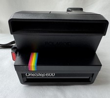 VINTAGE POLAROID ONE STEP CLOSE UP 600 FILM CAMERA W/STRAP UNTESTED