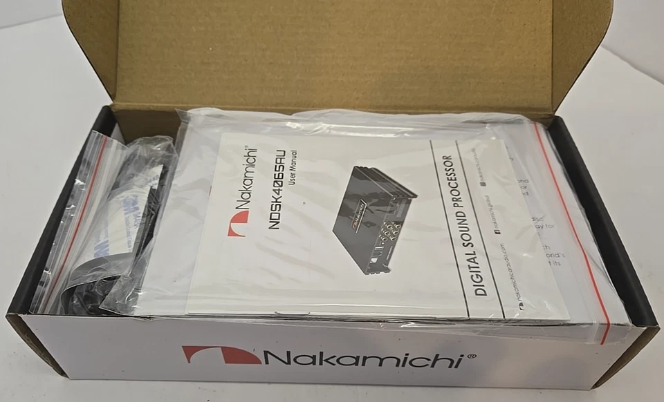 Procesador de señal digital de 6 canales Nakamichi NDSK4065AU con amplificador incorporado Foto 4 de 4