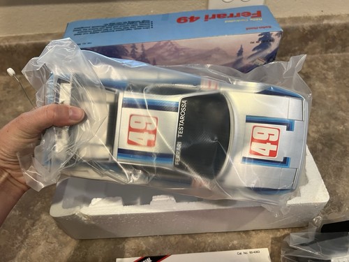 New Old Stock Great VTG Radio Shack RC Ferrari 49 60-4063 Orig Box - Picture 7 of 19