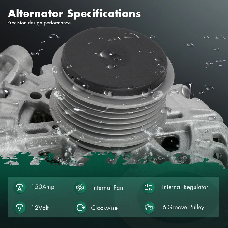 Alternador para Audi A5 Quattro 2008-2010 V6 3,2 L, Audi Q5 2009-2010 V6 3,2 L 11461 Foto 2 de 4