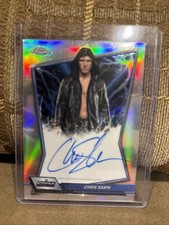 2026 Topps Chrome WWE Chris Sabin Refractor Autograph Card #BBA-CHR