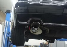 FOX 63,5mm Sportauspuff Komplettanlage ab Kat. VW Corrado G60 1.8l 1x106x71mm