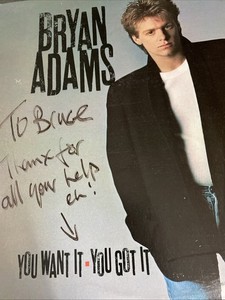 Bryan Adams Signed | eBay