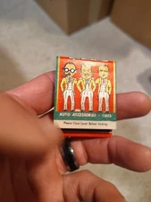 The Pep Boys, Auto Accessories, Cadet Batteries, Vintage Matchbook Full