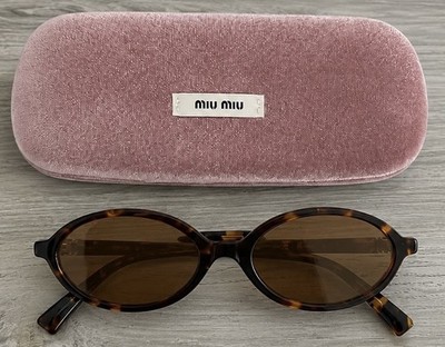 Miu Miu Tortoise Shell Sunglasses 