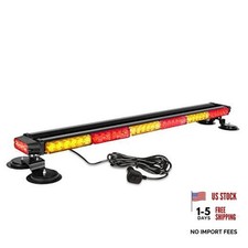 38.5 78 Led Strobe Light Bar Double Side Flashing High Intensity Amberred 38.5 78 Led Strobe Light Bar Double Side Flashing High Intensity Amberred