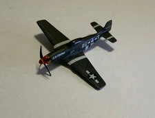 B6 Mustang Old Crow WWII Military Fighter Plane Diecast Airplane Corgi