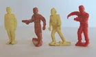 Marx Tom Corbett, Rex Mars, Space Patrol Damaged Figures