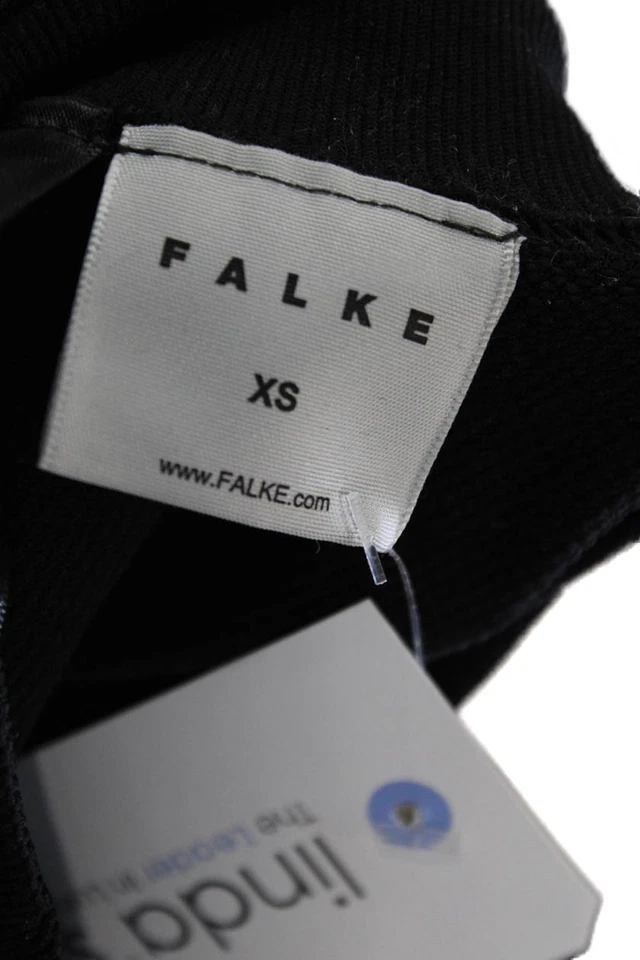 Pantalones deportivos Falke para mujer cintura elástica con cordón negros talla XS Foto 4 de 4