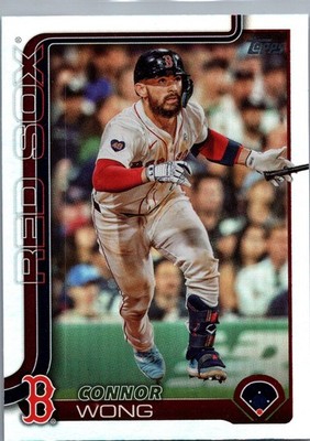 2025 Topps - Connor Wong #10 Rainbow Foil - Red Sox