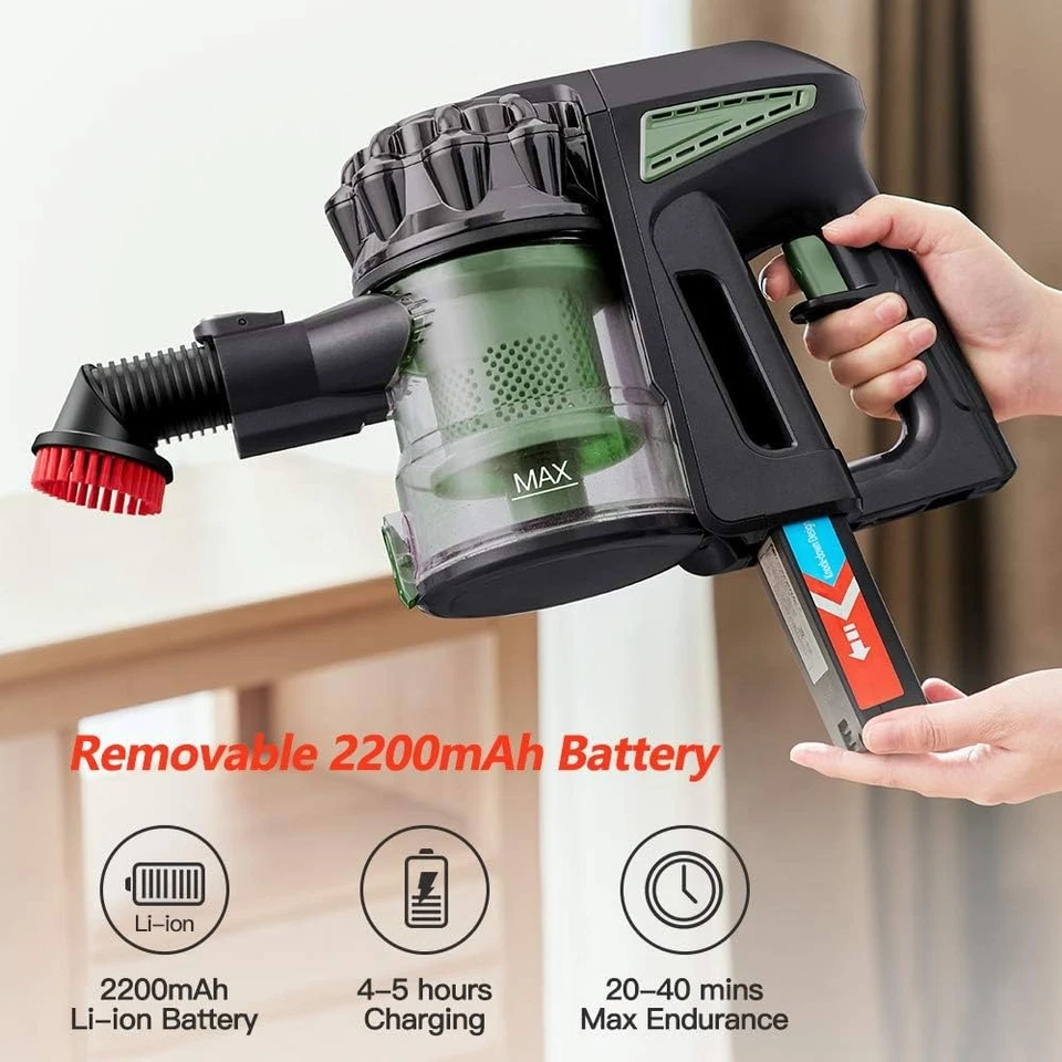 Proscenic P8 Max Cordless Vacuum Cleaner - 20kPa Suction, LED Brush, HEPA - Image 4 of 4