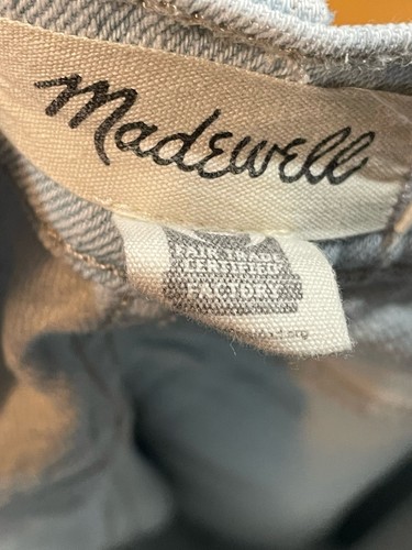 Madewell Perfect Vintage Jeans High Rise Size 28X28 Blue Light Wash Denim - Picture 9 of 13