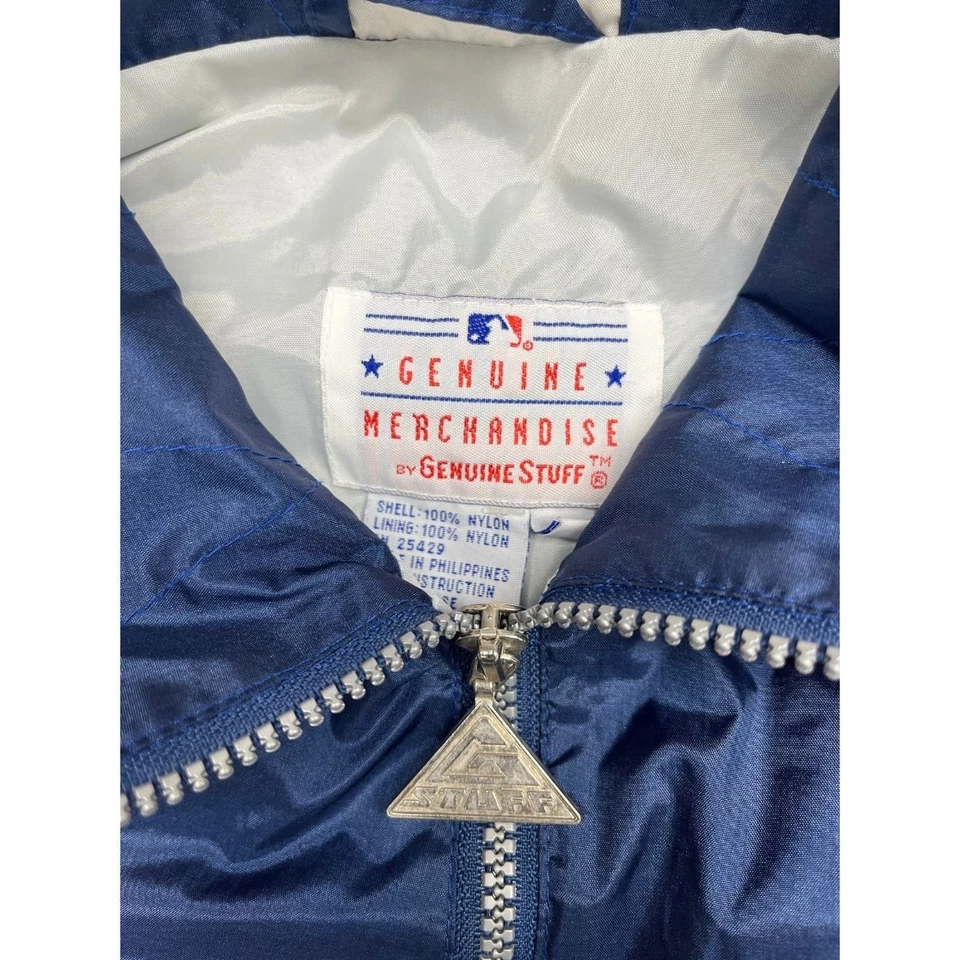 Vintage Boston Red Sox Zip Up Wind Breaker Jacket Size Large - Genuine Stuff - Image 3 of 4