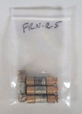 Fusetron Bussmann FRN-R-5 Time Delay Fuse RK5 5A 250VAC, Lot Of 4
