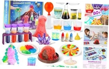 80+ Science Experiment Kit for Kids Ages 5-6-7-8, STEM Learning and 
