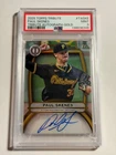 2025 Topps Tribute Paul Skenes AUTO GOLD /75 PSA 9 MINT Pittsburgh Pirates
