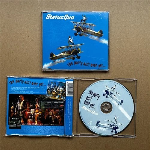 STATUS QUO - lot of 3 CD singles- party ain't over yet + promo + francis rossi - Изображение 3 из 4