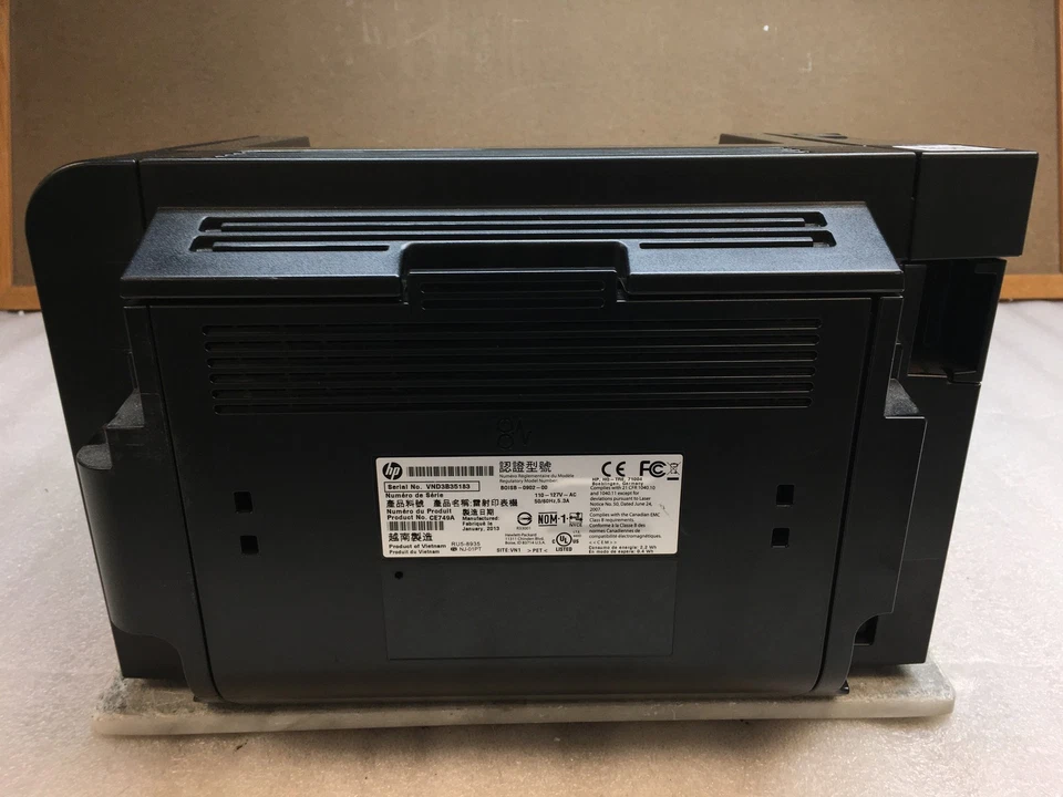 HP LaserJet P1606DN Workgroup Printer 13.6k Pgs w/ FULL Toner *NO PAPER HOLDER* - Image 4 of 4