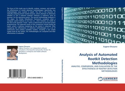 Eugene Chuvyrov | Analysis of Automated Rootkit Detection Methodologies | Buch