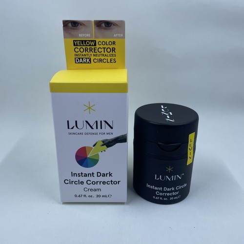 Lumin Men's Skincare Instant Dark Circle Corrector Under Eye Cream, 0.