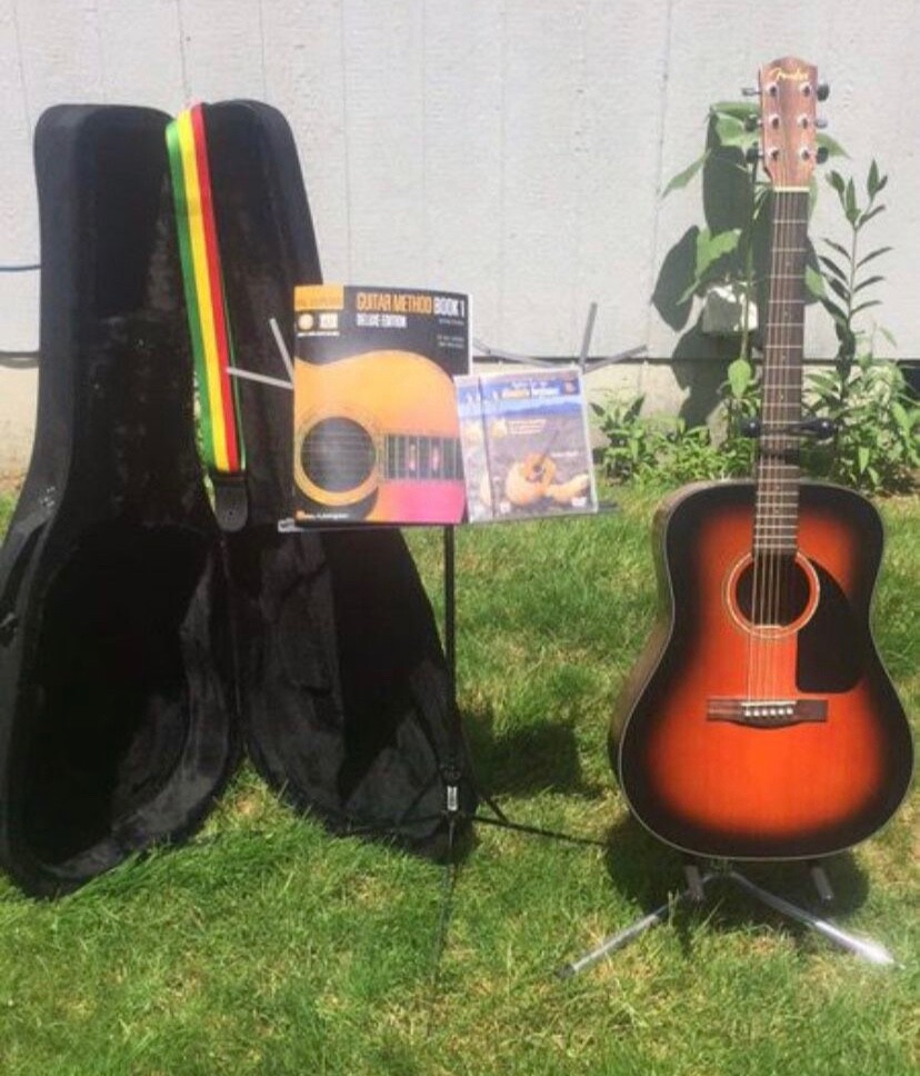 fender acoustic electric guitar used DG60 SB | eBay