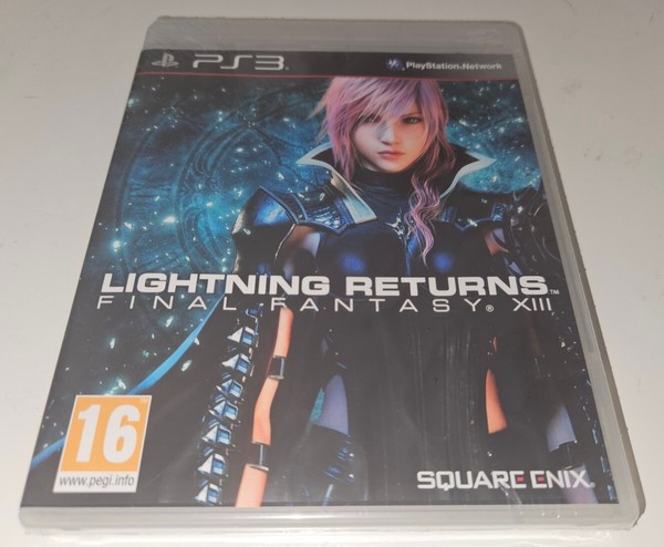 FINAL FANTASY LIGHTNING RETURNS PS3 NUEVO REPRECINTADO PAL ESPAÑA NEW RESEALED