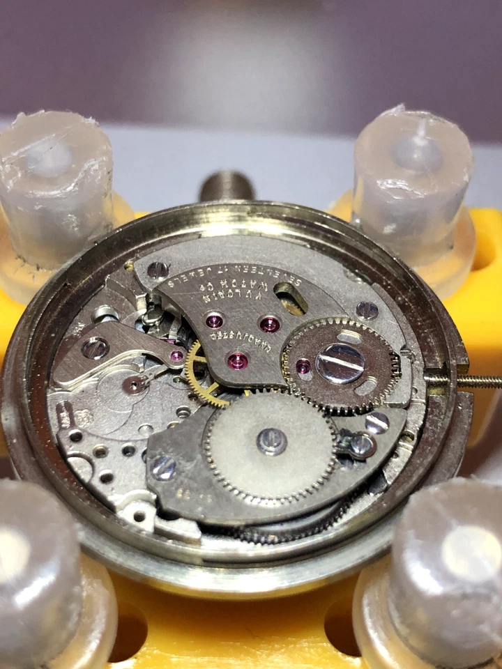 Vintage Vulcain Mechanical Watch Movement and Dial AS 1914- For parts and repair - Image 2 of 4