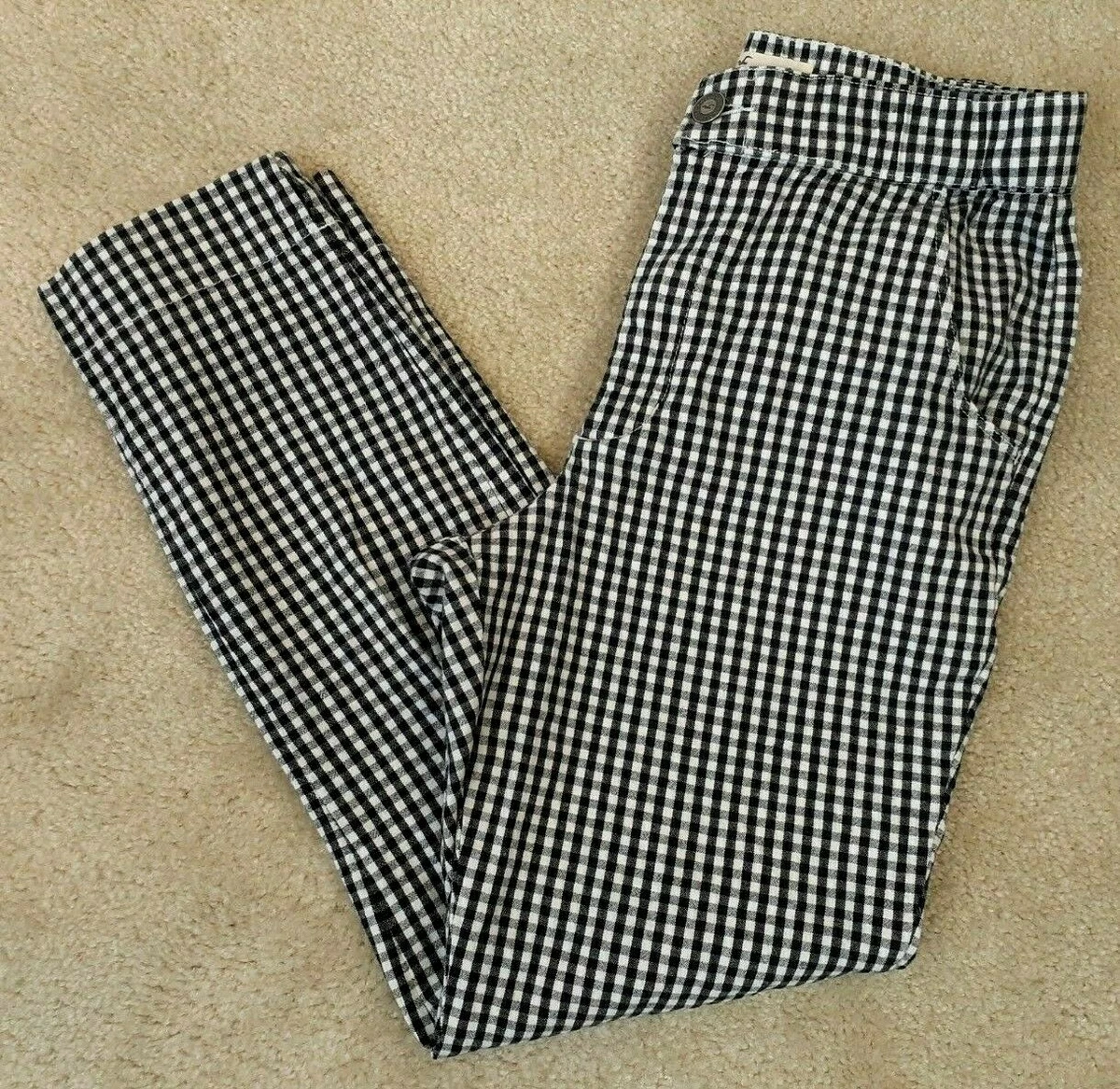 Hollister gingham pants hot sale