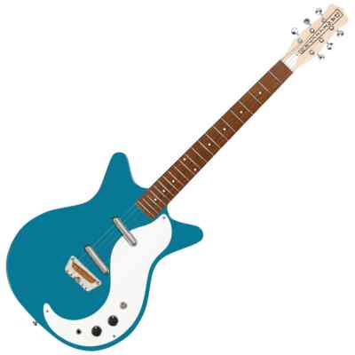Danelectro DC59 AM The 'Stock '59' Double Cutaway E-Gitarre - Aquamarine