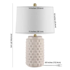Safavieh WELDON CERAMIC TABLE LAMP, Reduced Price 2172706656 TBL4275B